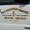 Custom designed graphics for a delivery truck