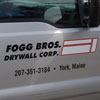 Customer supplied logo applied to a truck in vinyl
